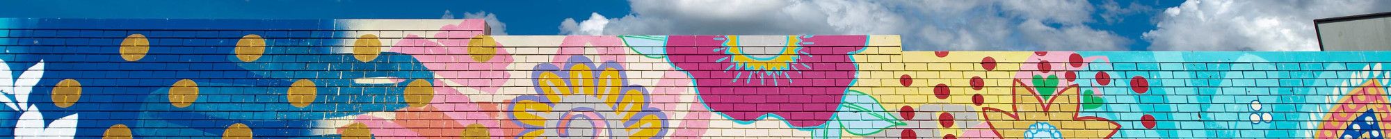 Adornment Mural by Rowena Martinich and Geoffery Carran Little India